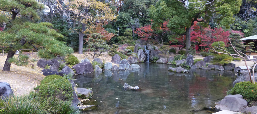 四天王寺本坊庭園 極楽浄土の庭 ニワソラ