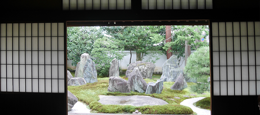 日本庭園の石組 Niwasora にわそら